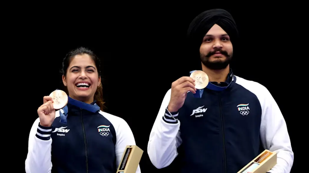 Manu Bhaker , Sarabjot Singh